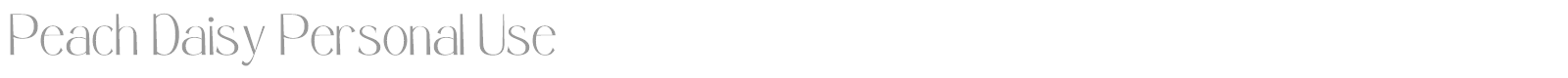 Peach Daisy font preview